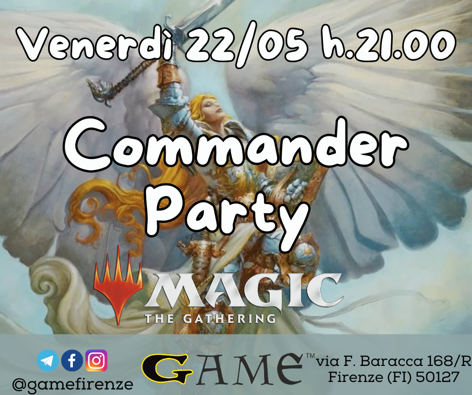 Commander Party Maggio