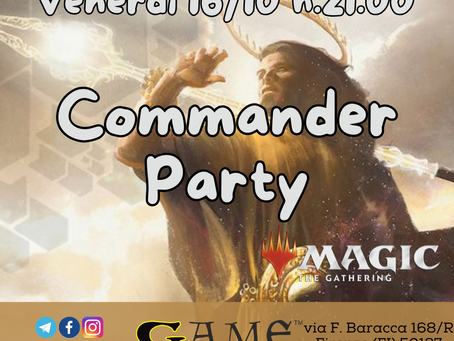 Commander Party Ottobre