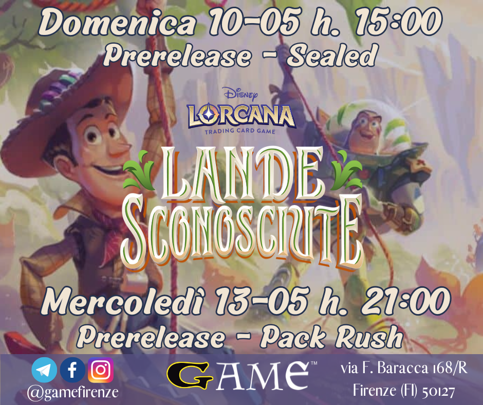 Prerelease Lande Sconosciute