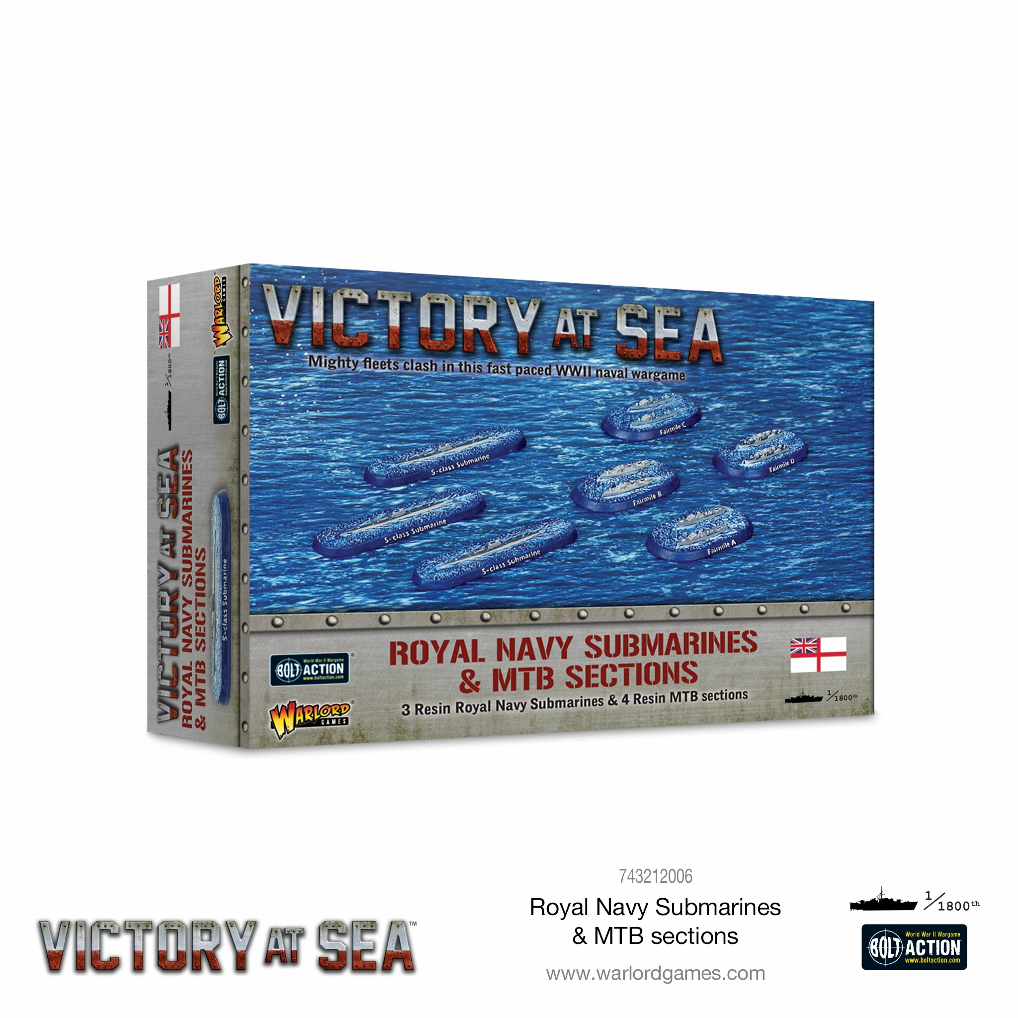 Victory at Sea -   Royal Navy Submarines & MTB sections