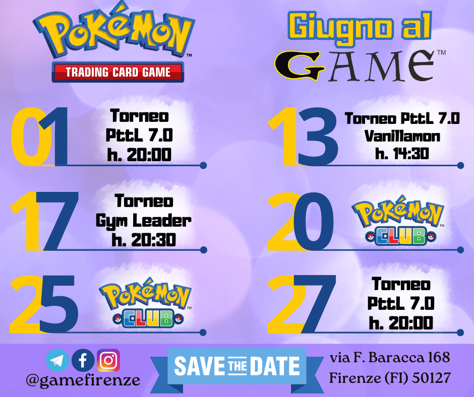 Giugno a tutto Pokémon
