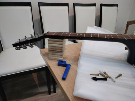 🎸ネックスタンド作成