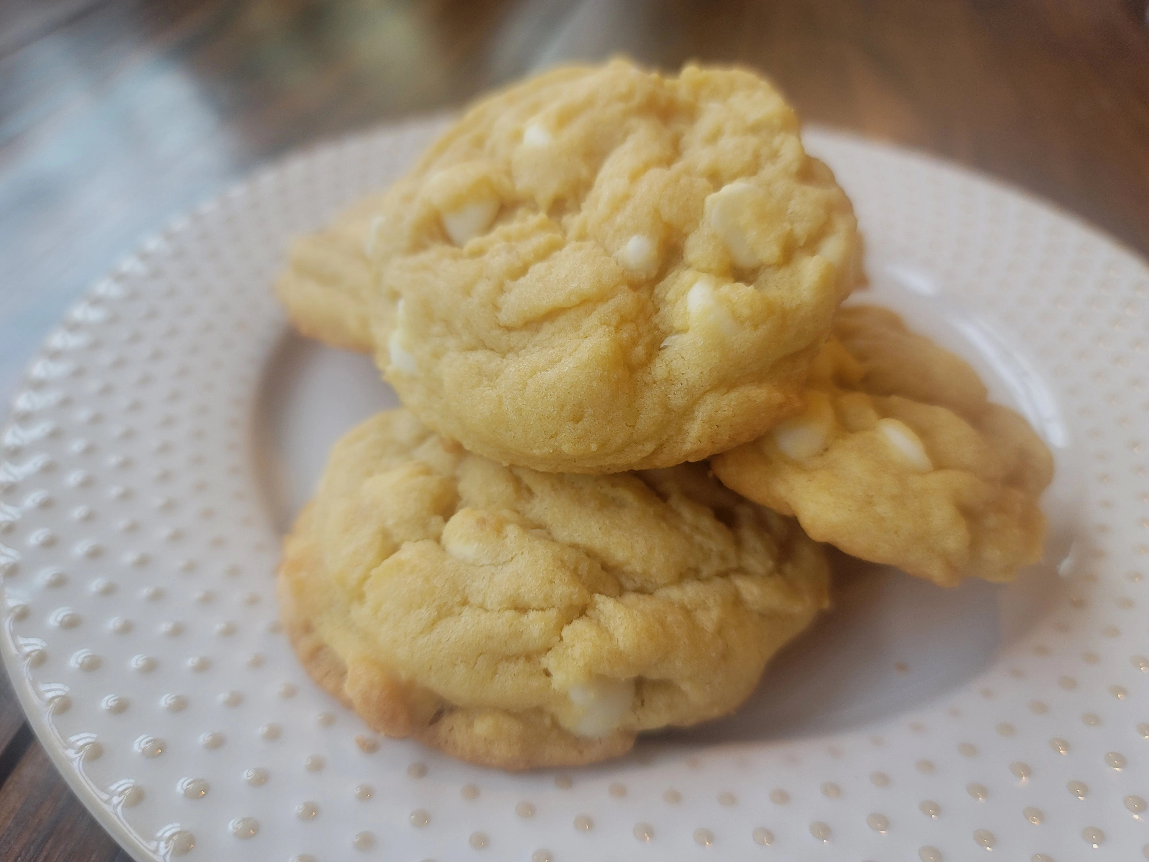 White Chocolate Chip Cookies