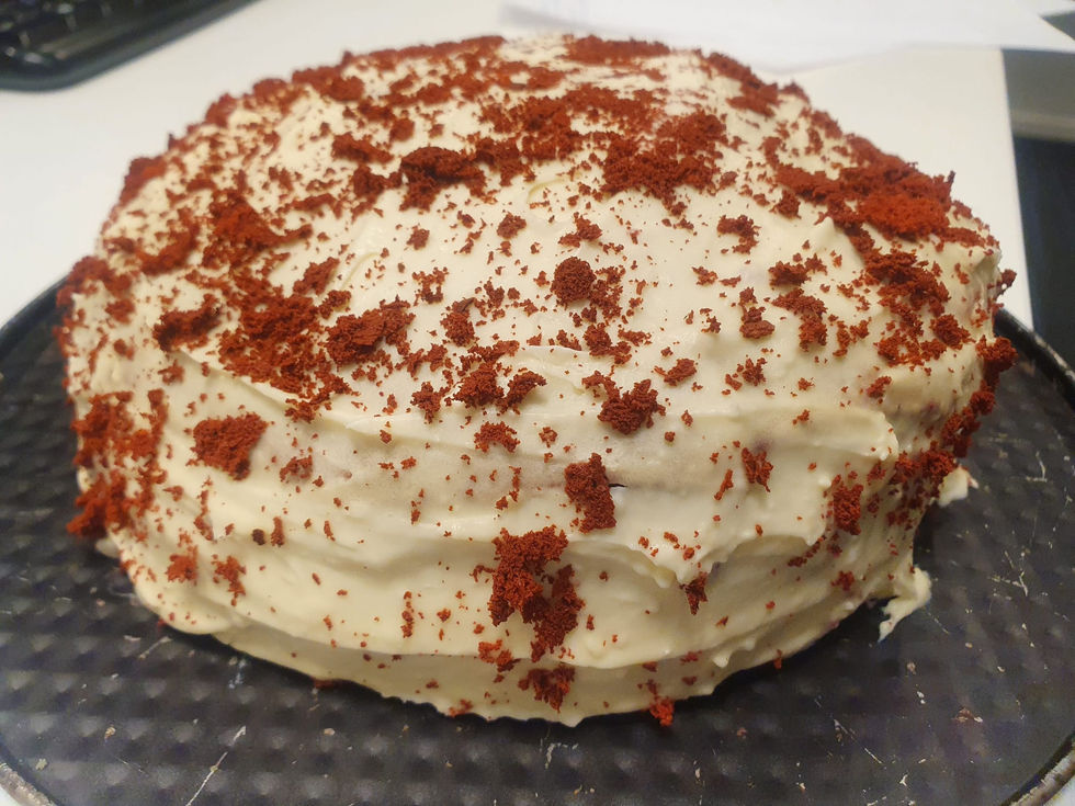 Redvelvet taart van MyFoodWorks voor catering en gelegenheden