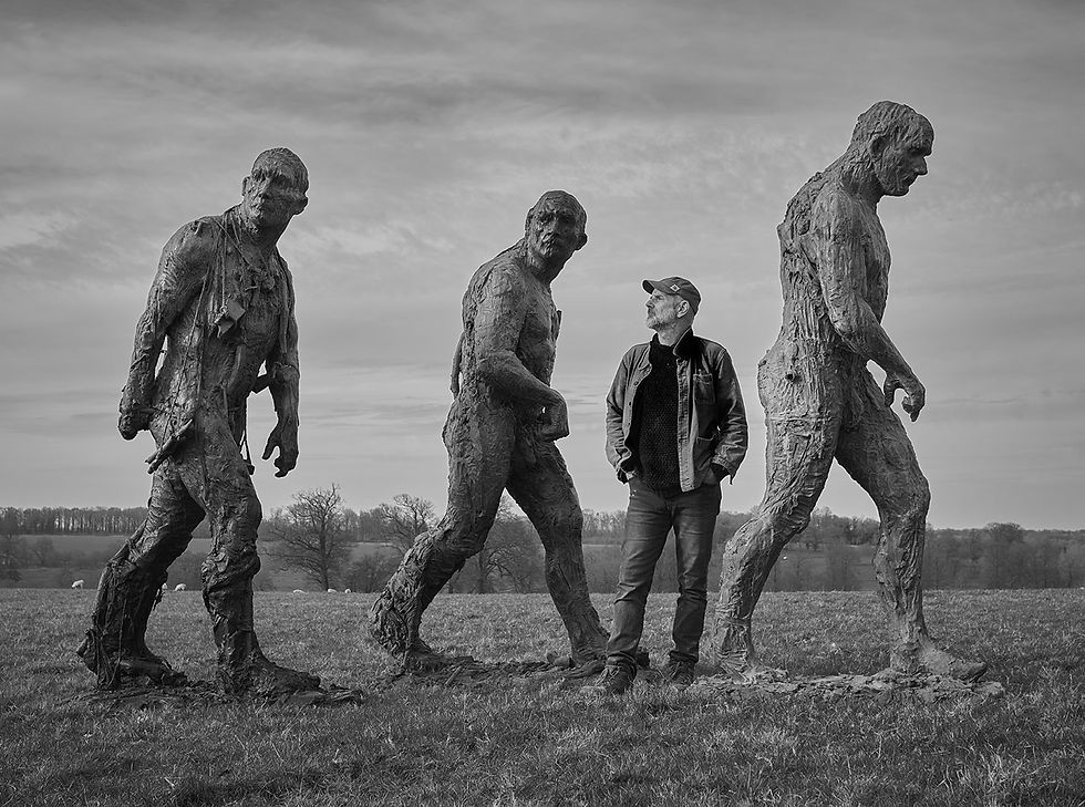 The Lion Talks to Sculptor Laurence Edwards