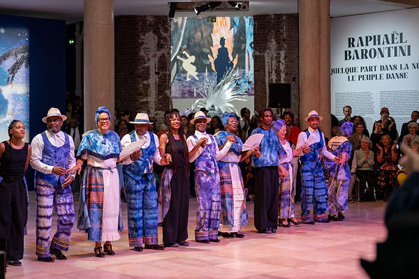 plan d cnd x palais de tokyo, bal pays de raphaël barontini, 2024. cnd centre national de