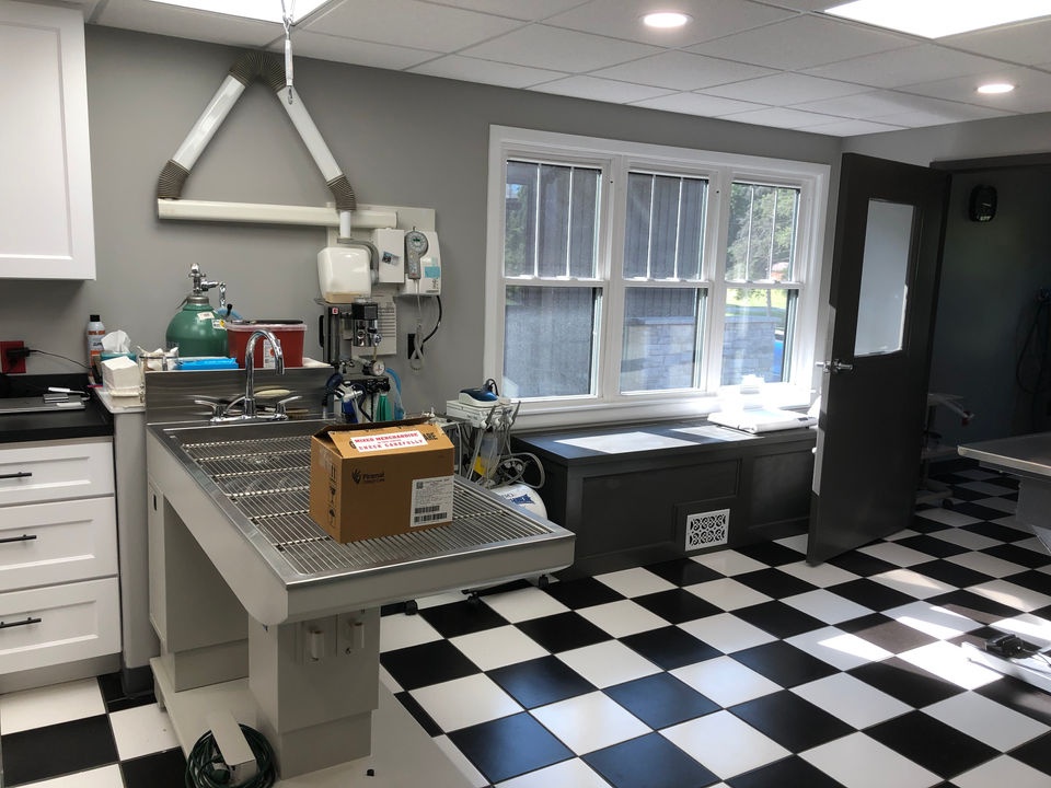 Aquadale Veterinary Clinic is undergoing a modern makeover to enhance patient care and comfort. The remodel aims to create a welcoming environment for both pets and their owners while optimizing the clinic's workflow and efficiency.