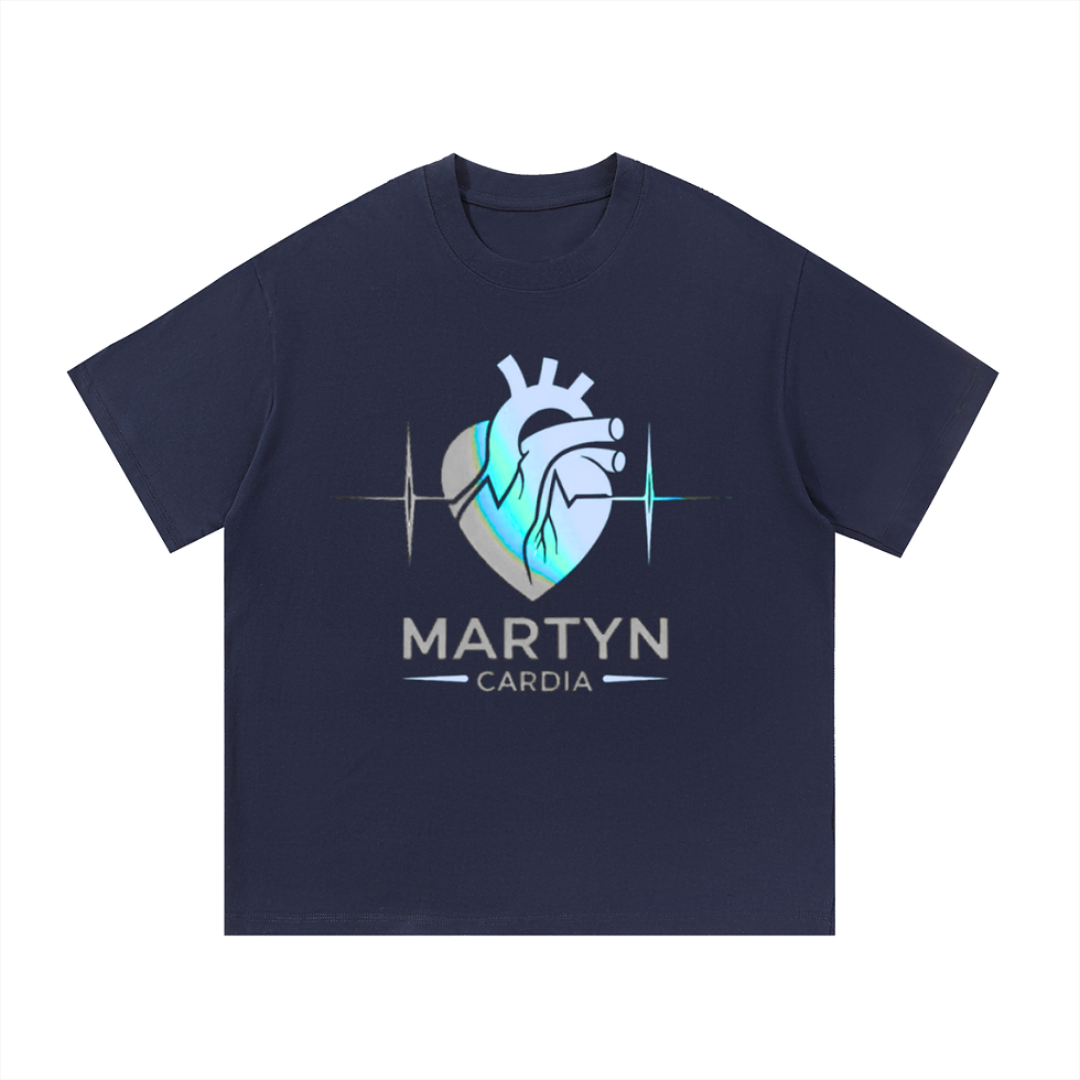 Thumbnail: "Heartbeat" Martyn Cardia | Cotton T-Shirt