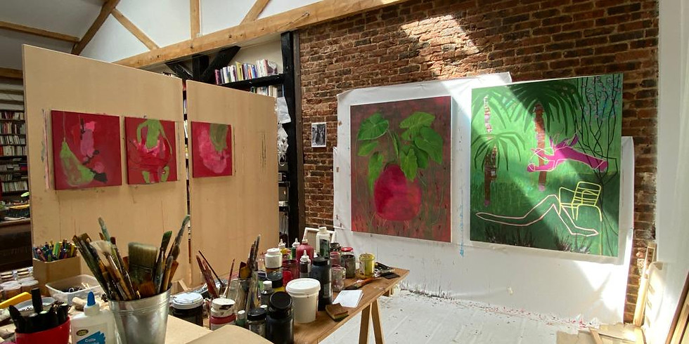 Visite d'atelier Rita Alaoui