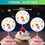 Thumbnail: Yellow Nuts Personalized Unicorn Theme Cupcake Toppers 24Pcs Set