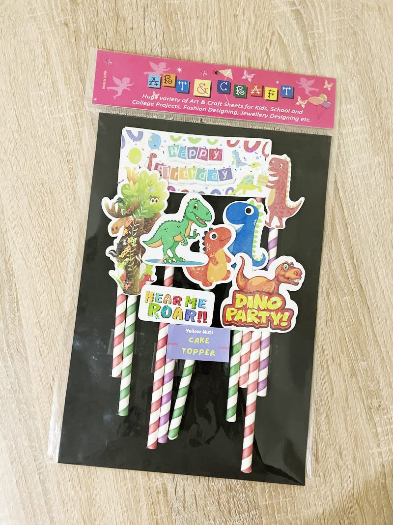 Thumbnail: Yellow Nuts Holographic Unicorn Birthday Cake Topper