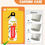 Thumbnail: Yellow Nuts Personalized Water Bottle For Kids Boys Girls
