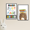 Thumbnail: Yellow Nuts Kids Room Photoframes Personalized Room Posters With Frame