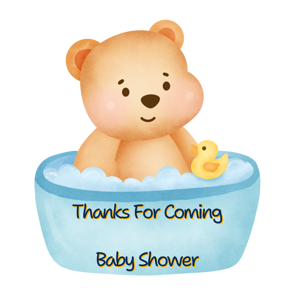 Personalized Baby Shower Gift Tags Set of 40