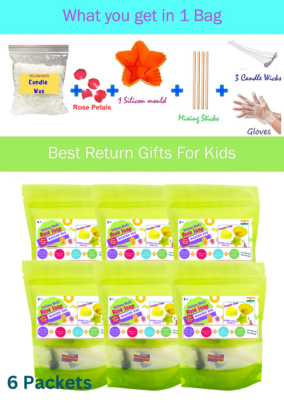 Thumbnail: Yellow Nuts Return Gifts For Birthday Best Ideas For Kids Age Price Rs 150