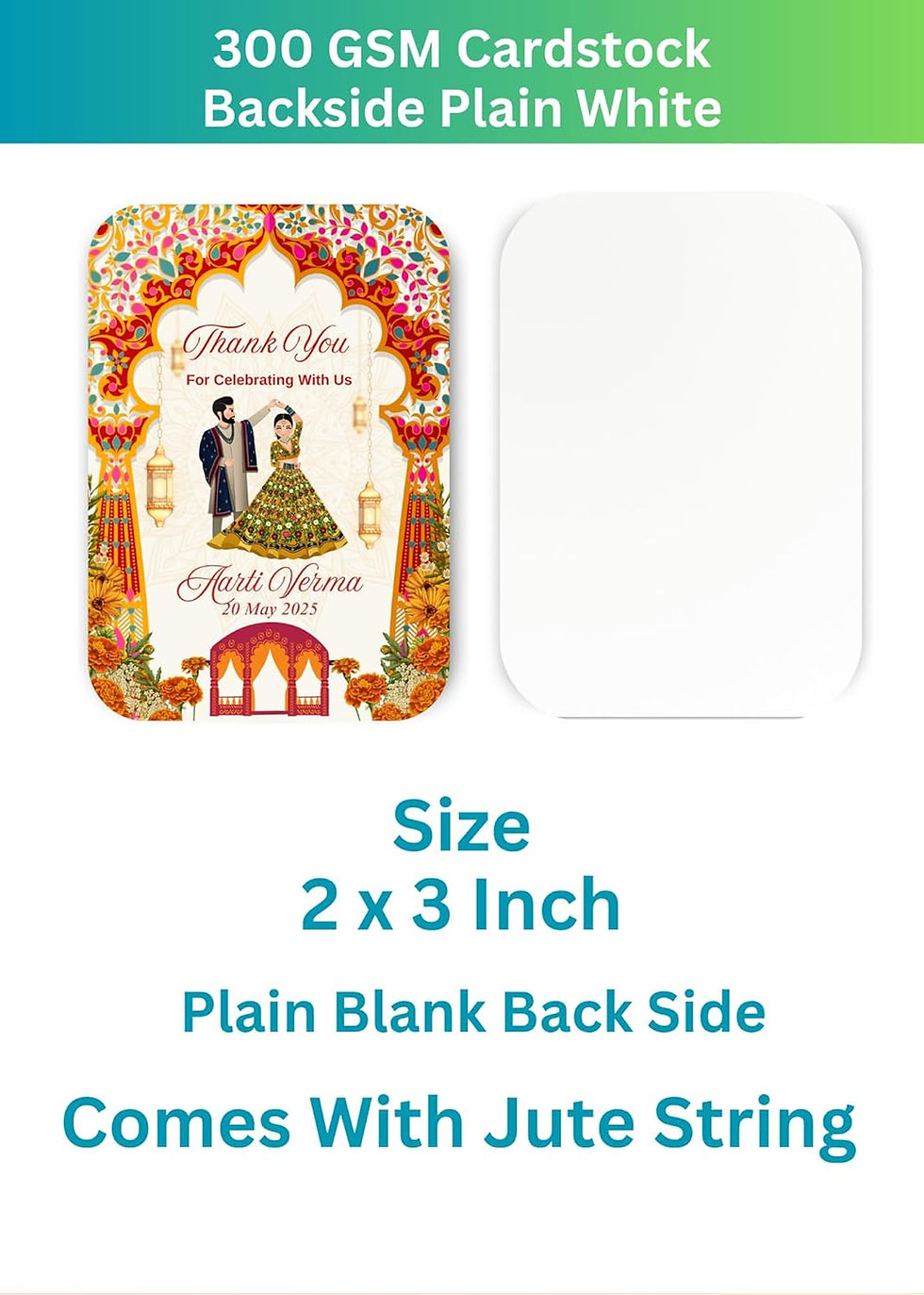 Thumbnail: Wedding Tag Set of 40