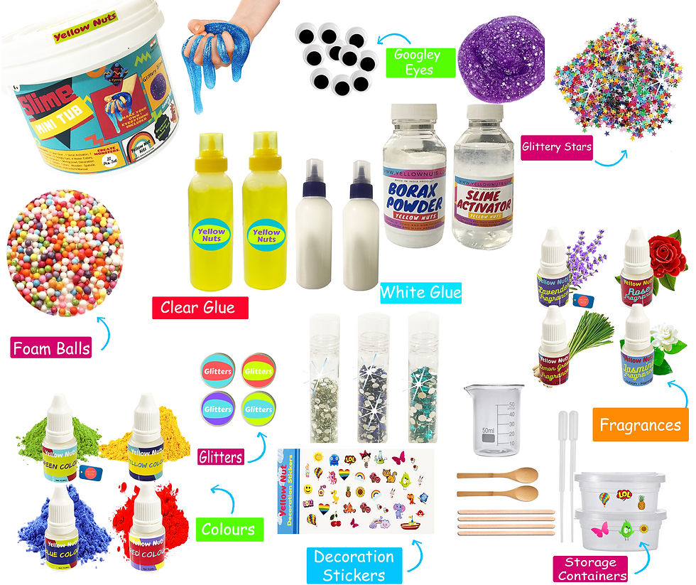 Thumbnail: Yellow Nuts Mega Slime Making Kit