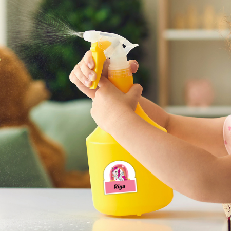 Thumbnail: Yellow Nuts Personalized Name Stickers Kids Waterproof