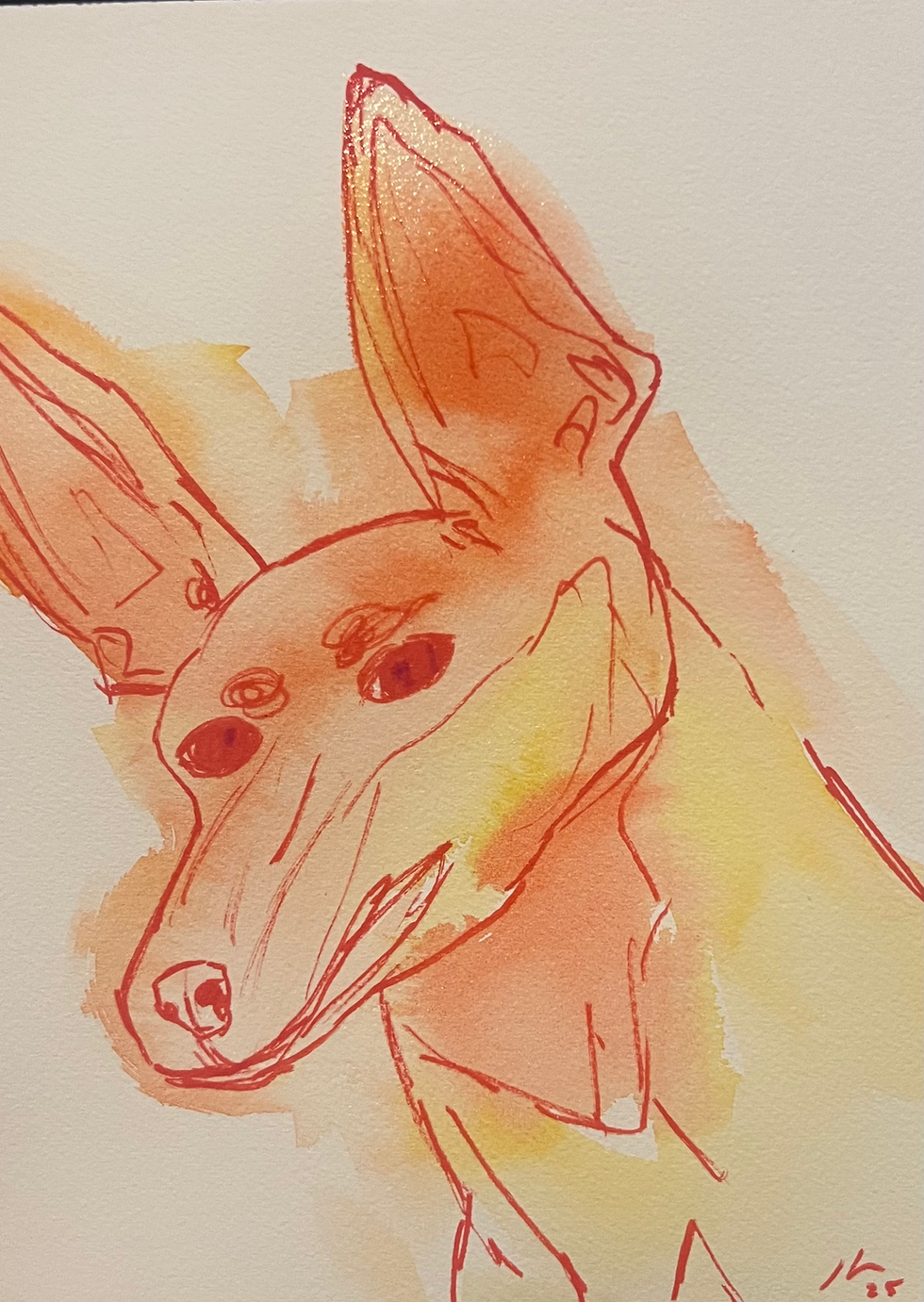 Flame the Chihuahua Mix - Oconee Humane Society - Print