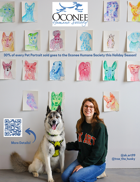 Oconee Humane Society Fund Raiser Advertisement Flyer