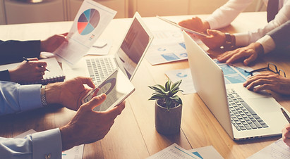 reunión de negocios