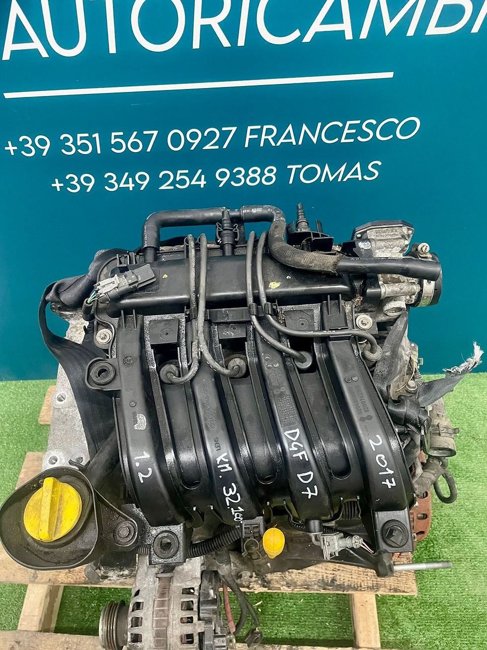 MOTORE E CAMBIO COMPLETO RENAULT CLIO D4FD7 2017