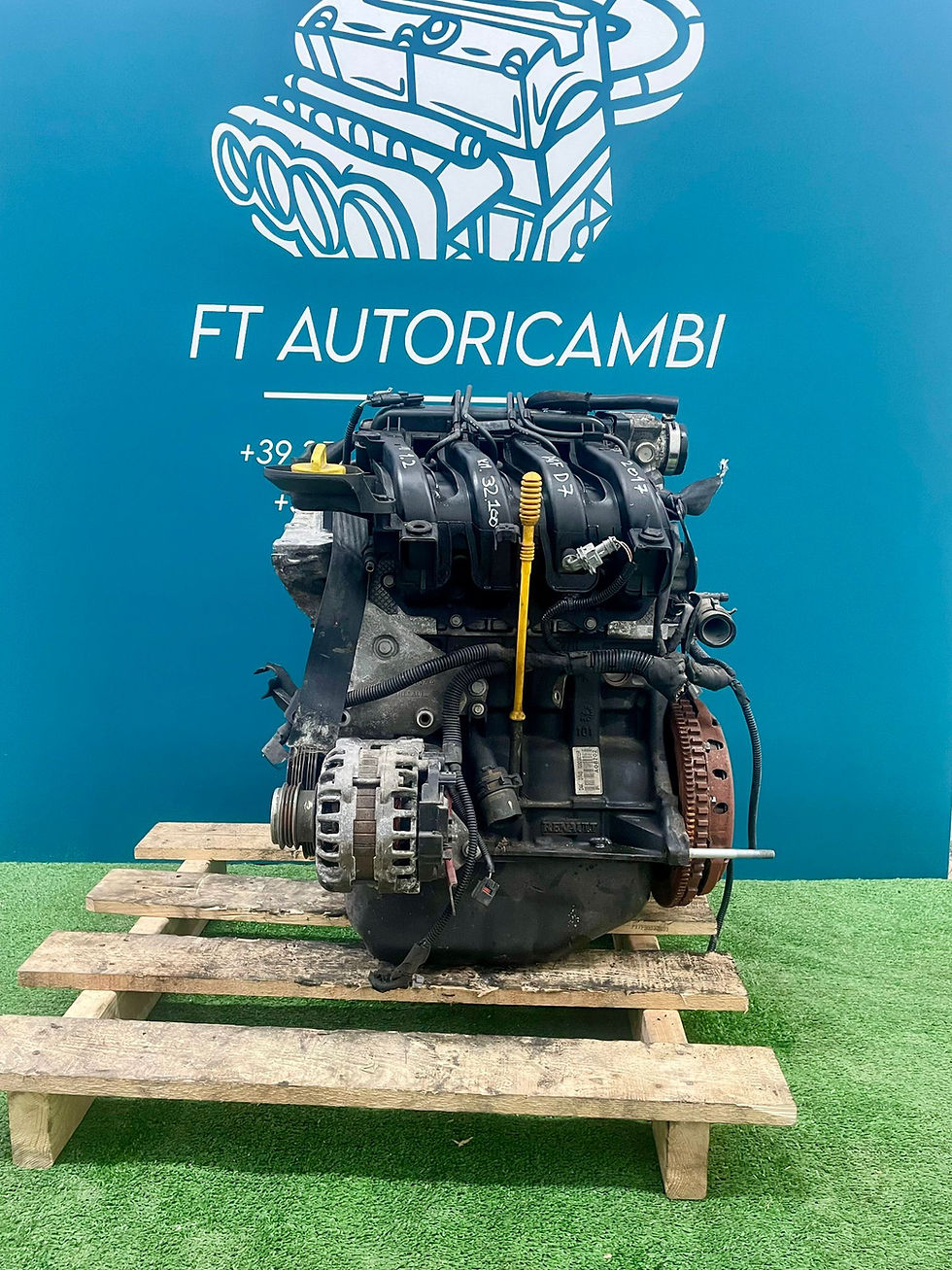 Miniatura: MOTORE E CAMBIO COMPLETO RENAULT CLIO D4FD7 2017