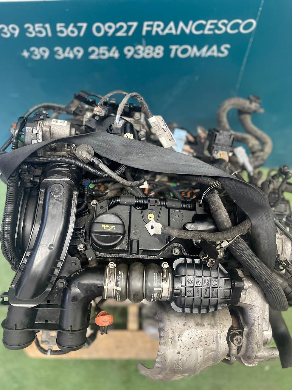 MOTORE COMPLETO BH02 CITROEN PICASSO 1.6D ANNO 2016
