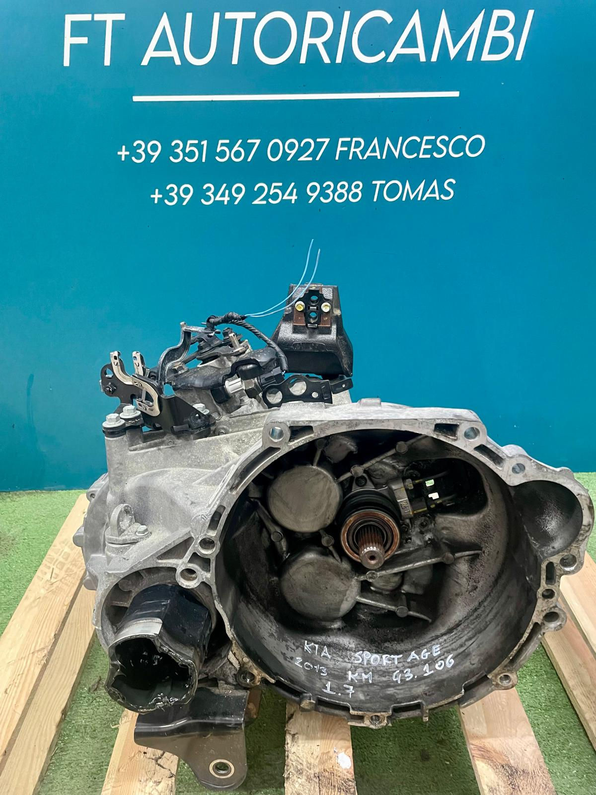 CAMBIO KIA SPORTAGE / HYUNDAI I35 D4FD 1.7D ANNO 2013