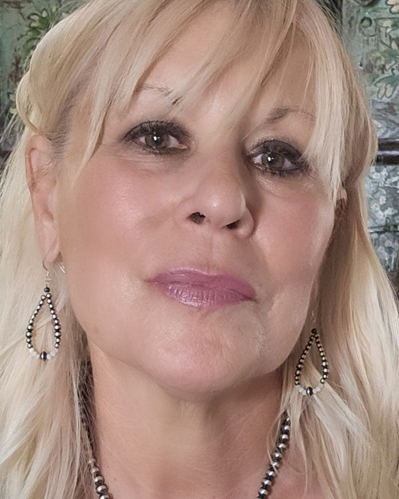 Thumbnail: Tombstone Rose Earrings