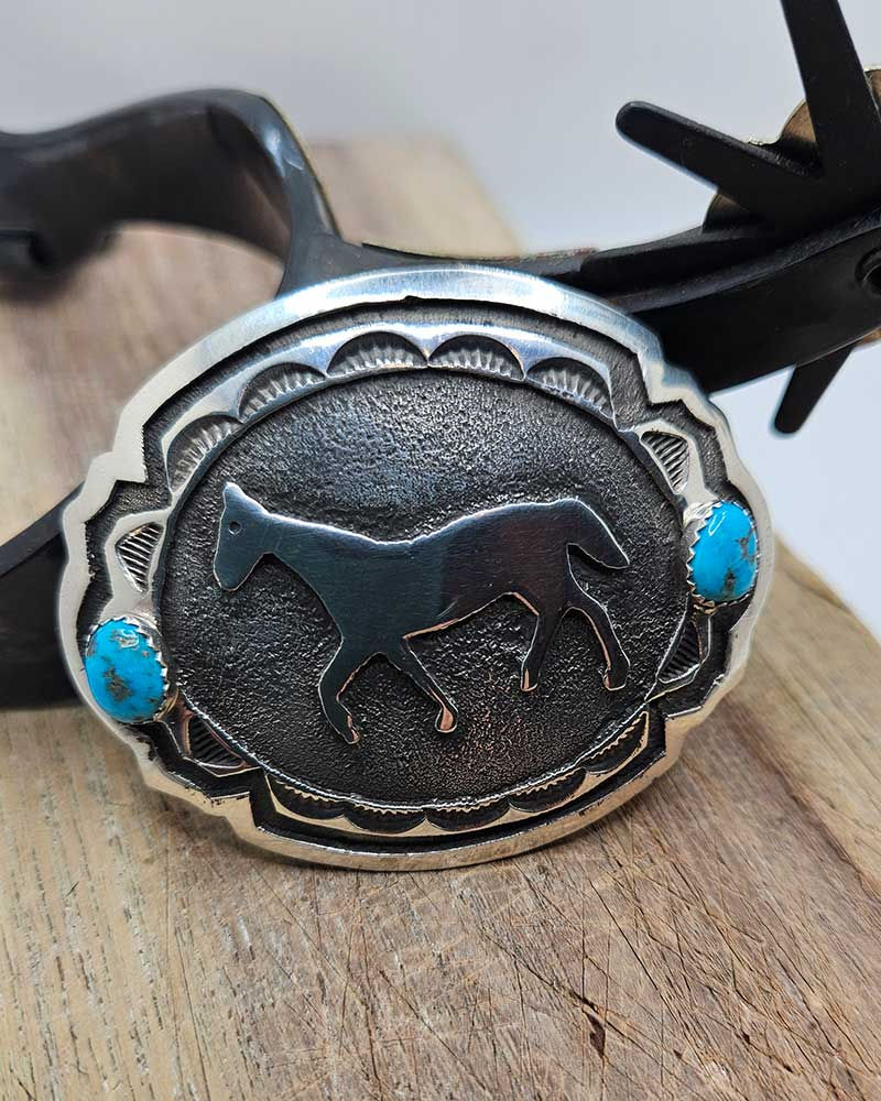 Thumbnail: Indian Pony Belt Buckle