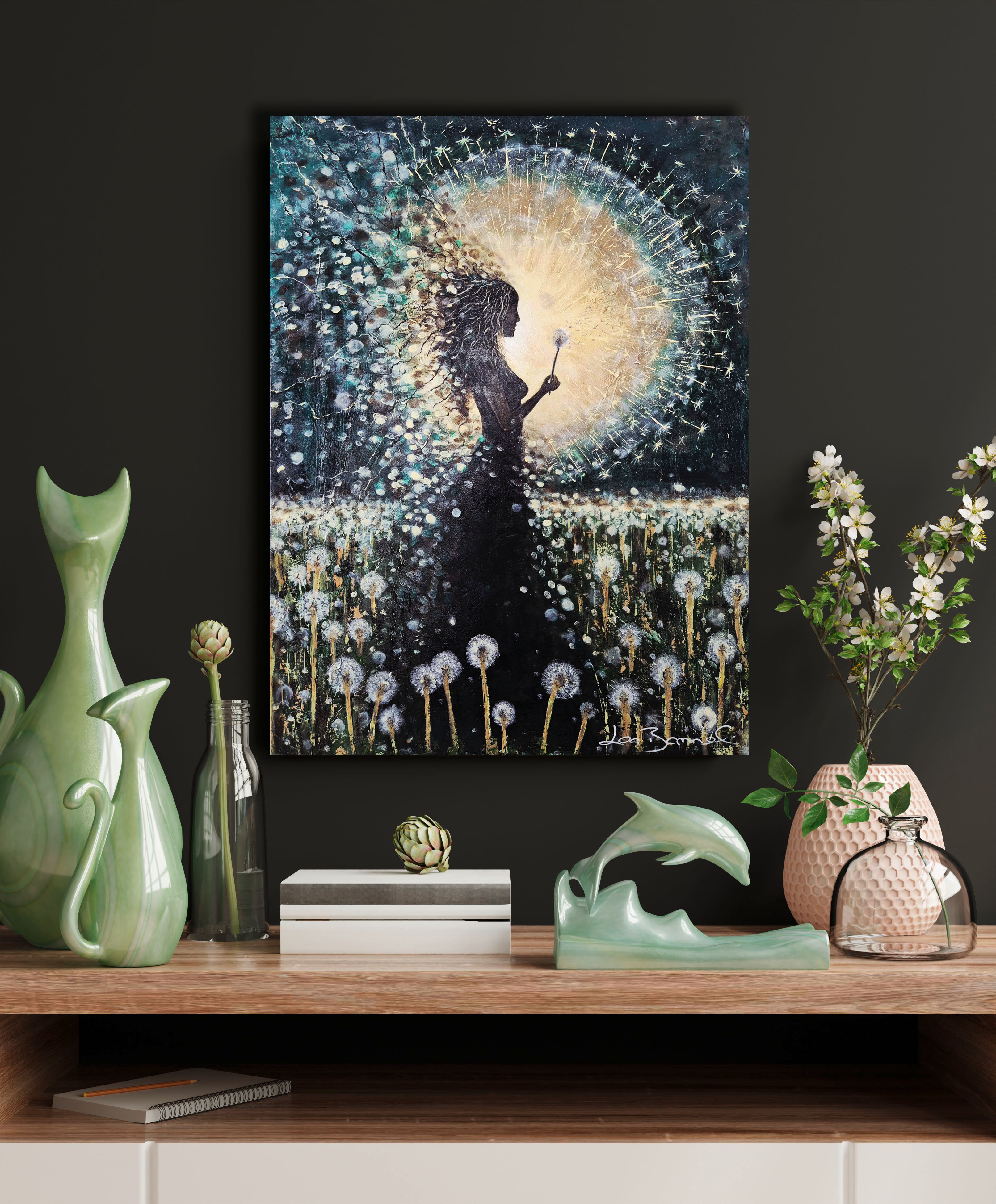 Anamon - Seelenverbindungen - Canvas Print