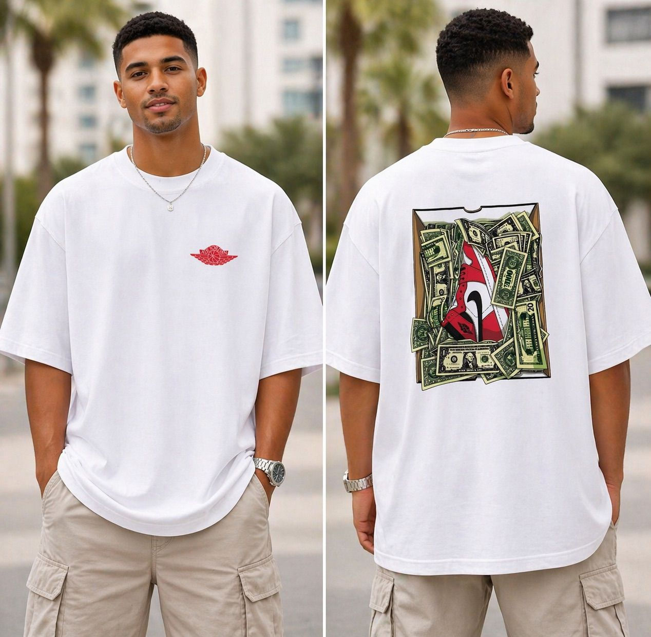 Camiseta Oversize Premium - AirJordan