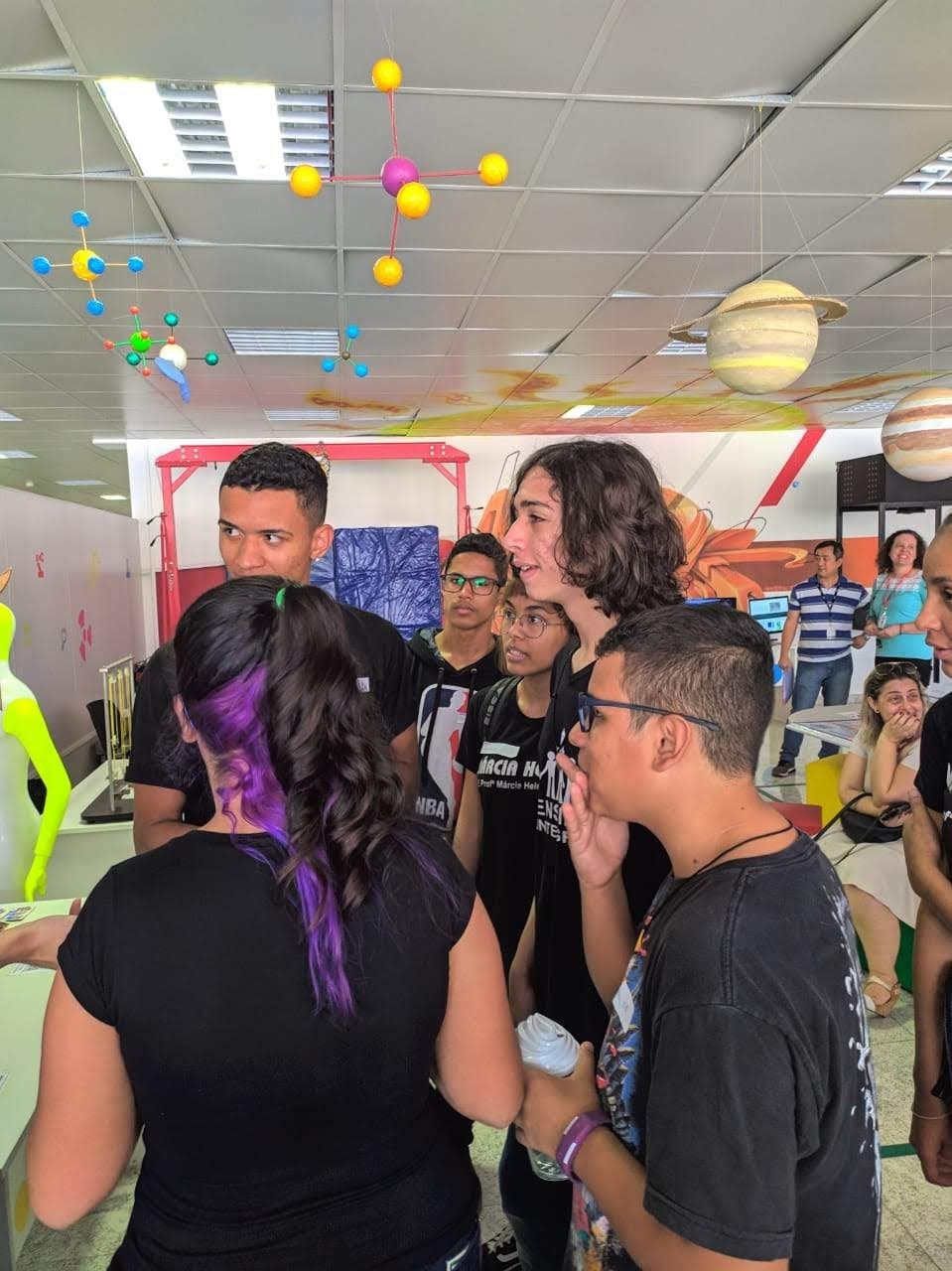 Vencedores da gincana visitam a UNIFESP