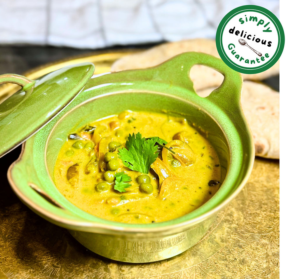 pyaz ki sabzi in a bowl