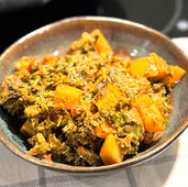Aloo Ki Kale | A Delightful Indian Dish with Kale and Potatoes