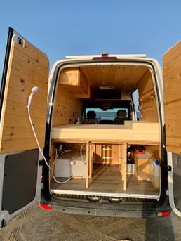 Sprinter van back