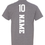 Thumbnail: Farmington United Ski Team Graphite Heather Short Sleeve Tee
