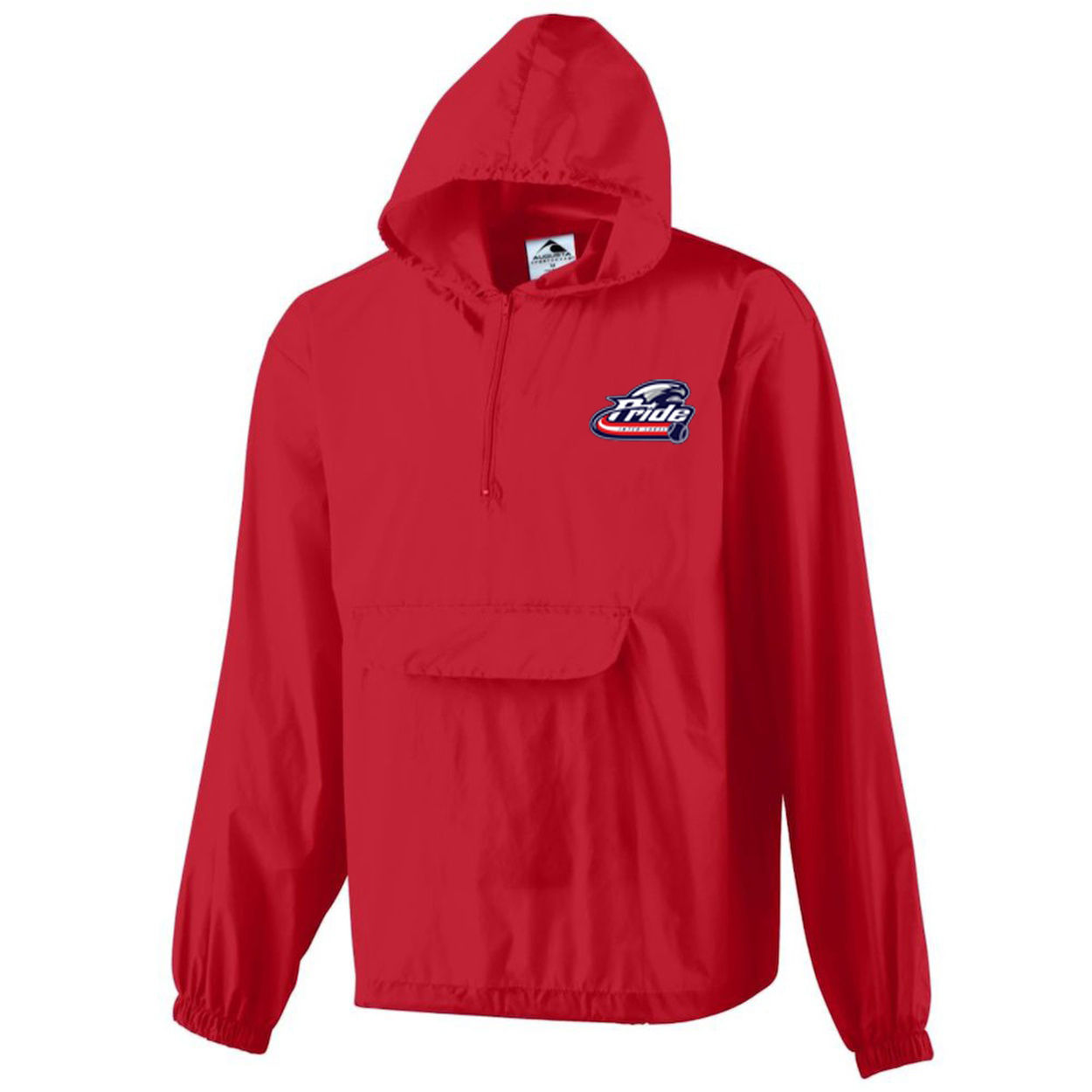 Pride Augusta Pullover Jacket In A Pocket - Red