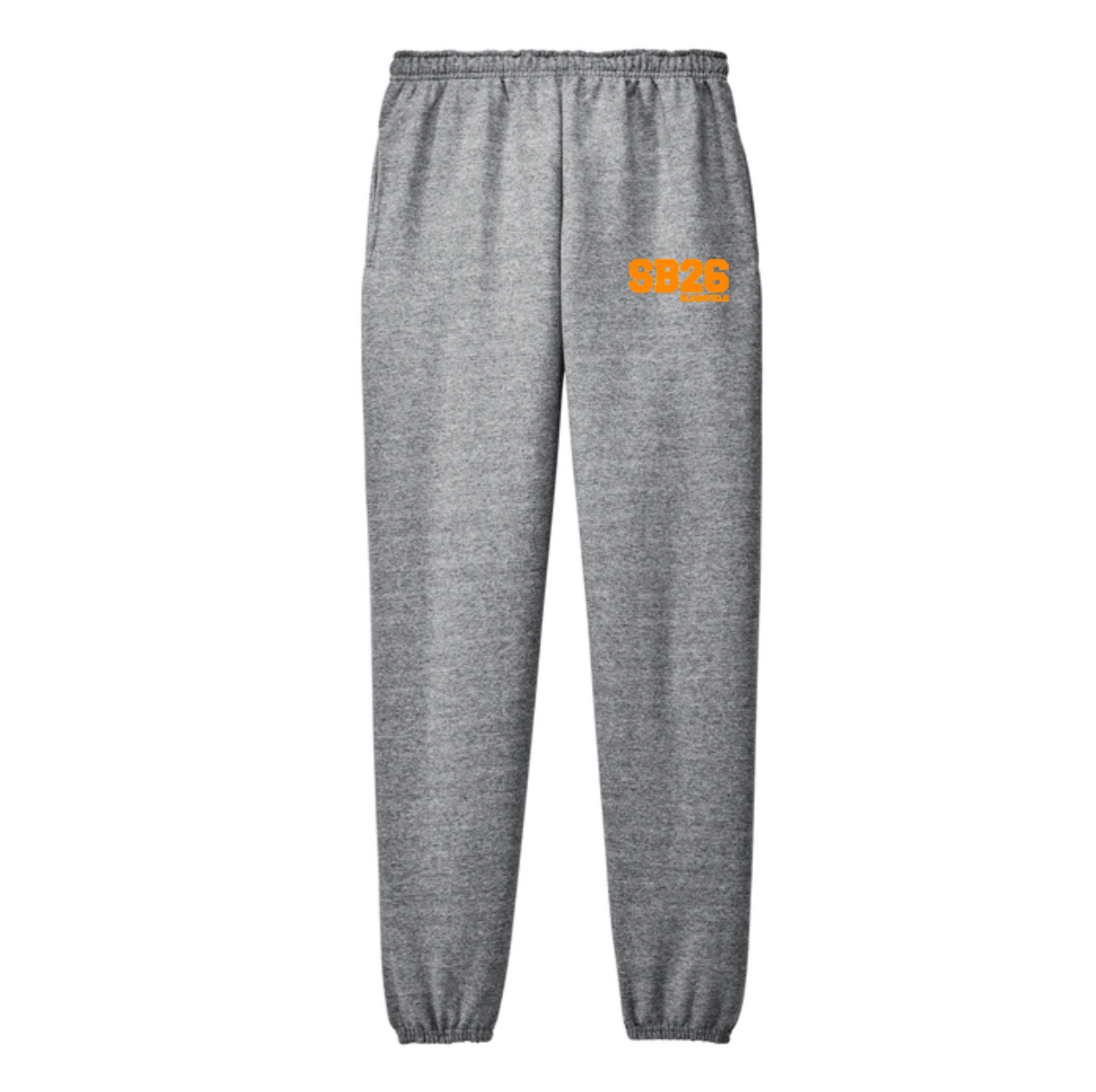 SB26 Unisex Pocketed Sweatpants-front only