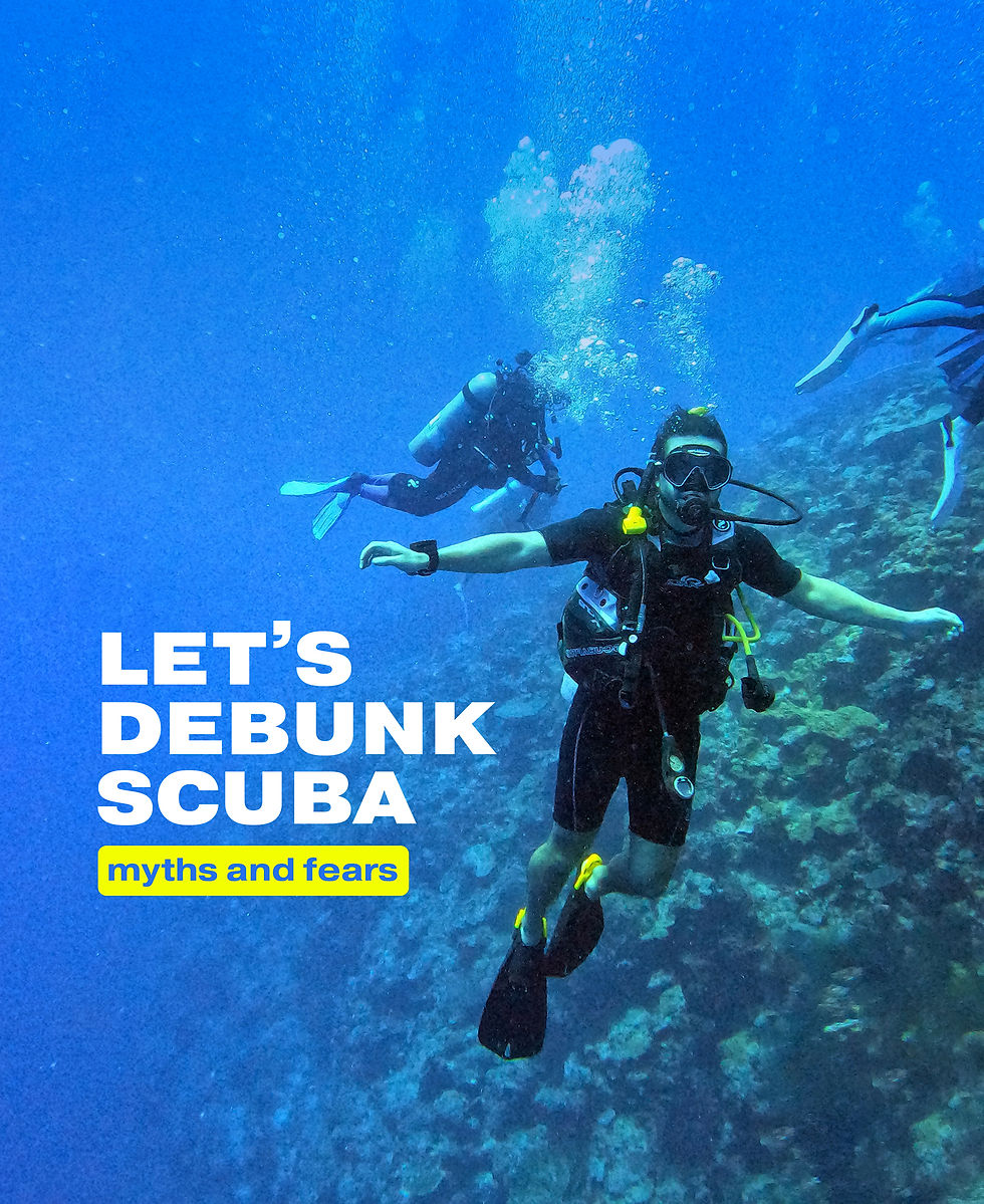 Jimmy Rox debunks all the scuba myths out there.