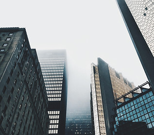 Mist Over Skyscrapers