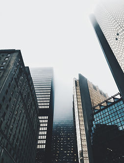 Mist Over Skyscrapers