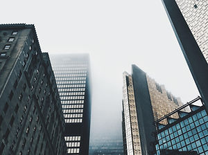 Mist Over Skyscrapers