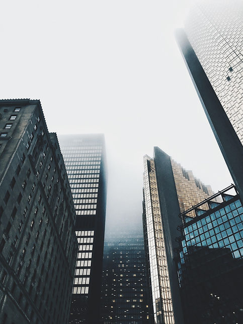 Mist Over Skyscrapers