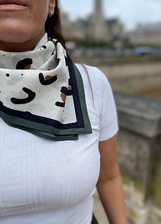 foulard leopard