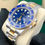 Thumbnail: ขาย Rolex Submariner Ceramic Blue2 tone ใบไทย Fullset