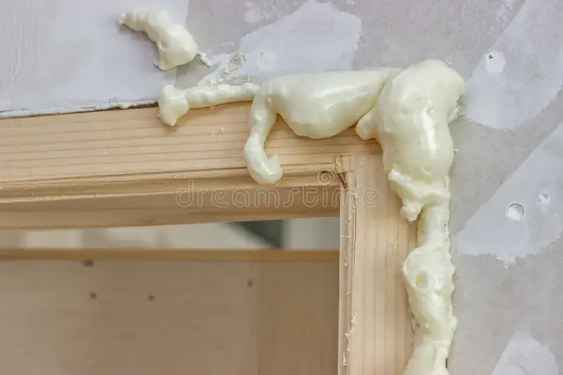 foam frame for window
