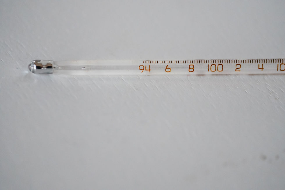 thermometer condensation