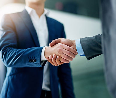 Business handshake
